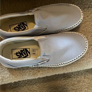 Kids Vans slip on sneakers